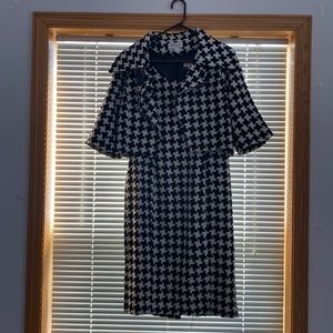 Houndstooth two piece dress suit. Never worn.